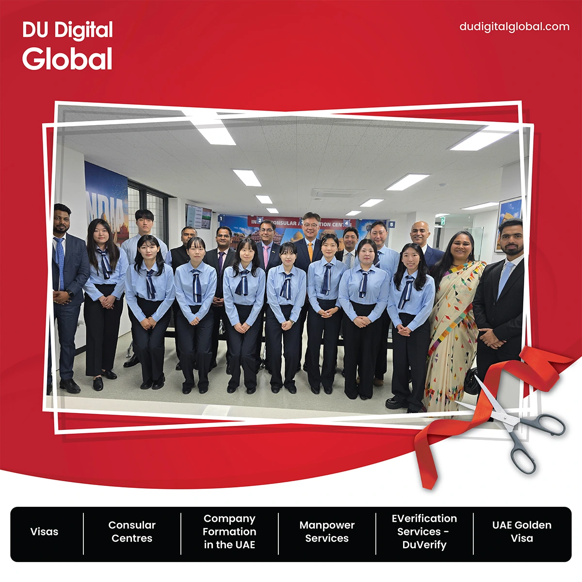 New Horizons: DU Digital Global Opens the Indian Consular Application Centre (ICAC) in Seoul, South Korea - Image 2