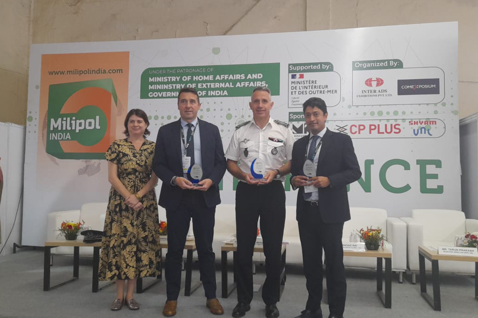 DUDigital Participated in the MILIPOL India. The leading International Event for Internal Security for Indo Pacific Region