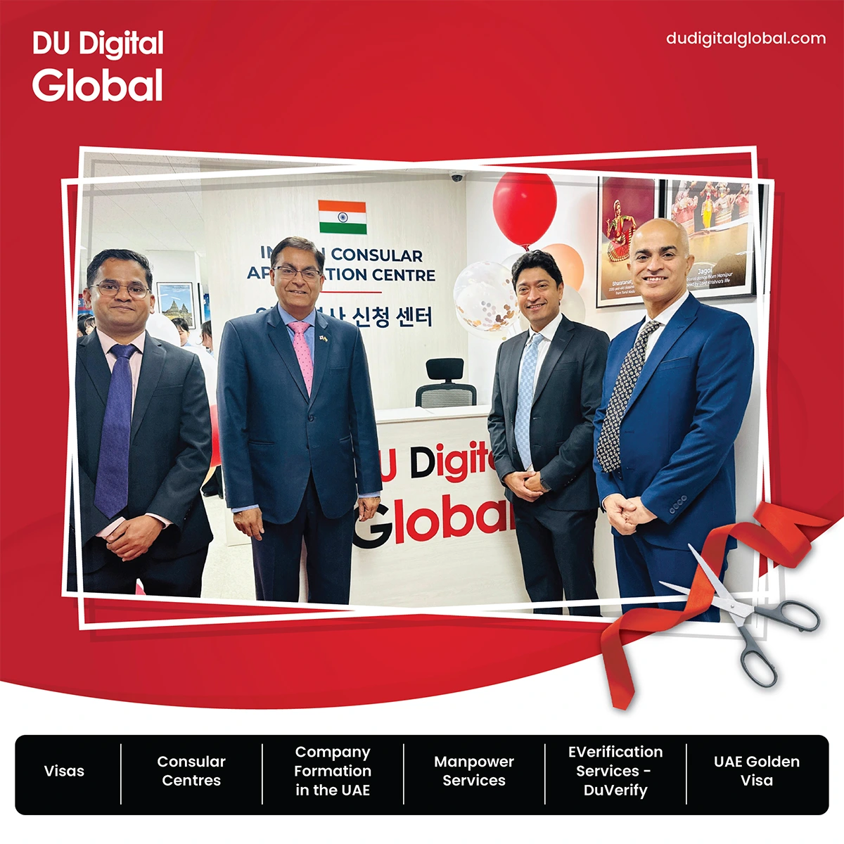 New Horizons: DU Digital Global Opens the Indian Consular Application Centre (ICAC) in Seoul, South Korea - Image 3