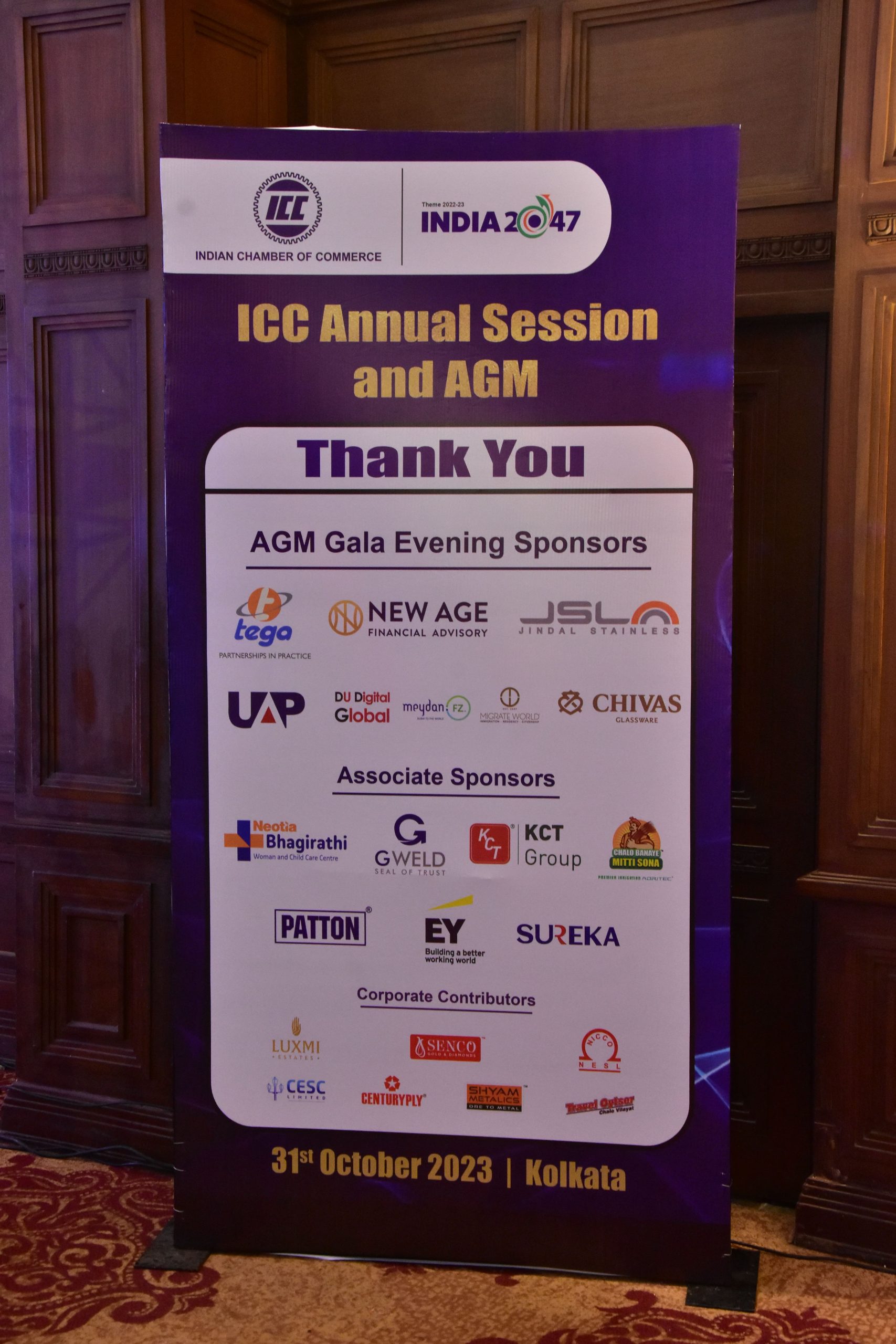 DU Digital Shines as Proud Sponsor of Indian Chambers of Commerce AGM and Annual Session in Kolkata 2023 - Image 28