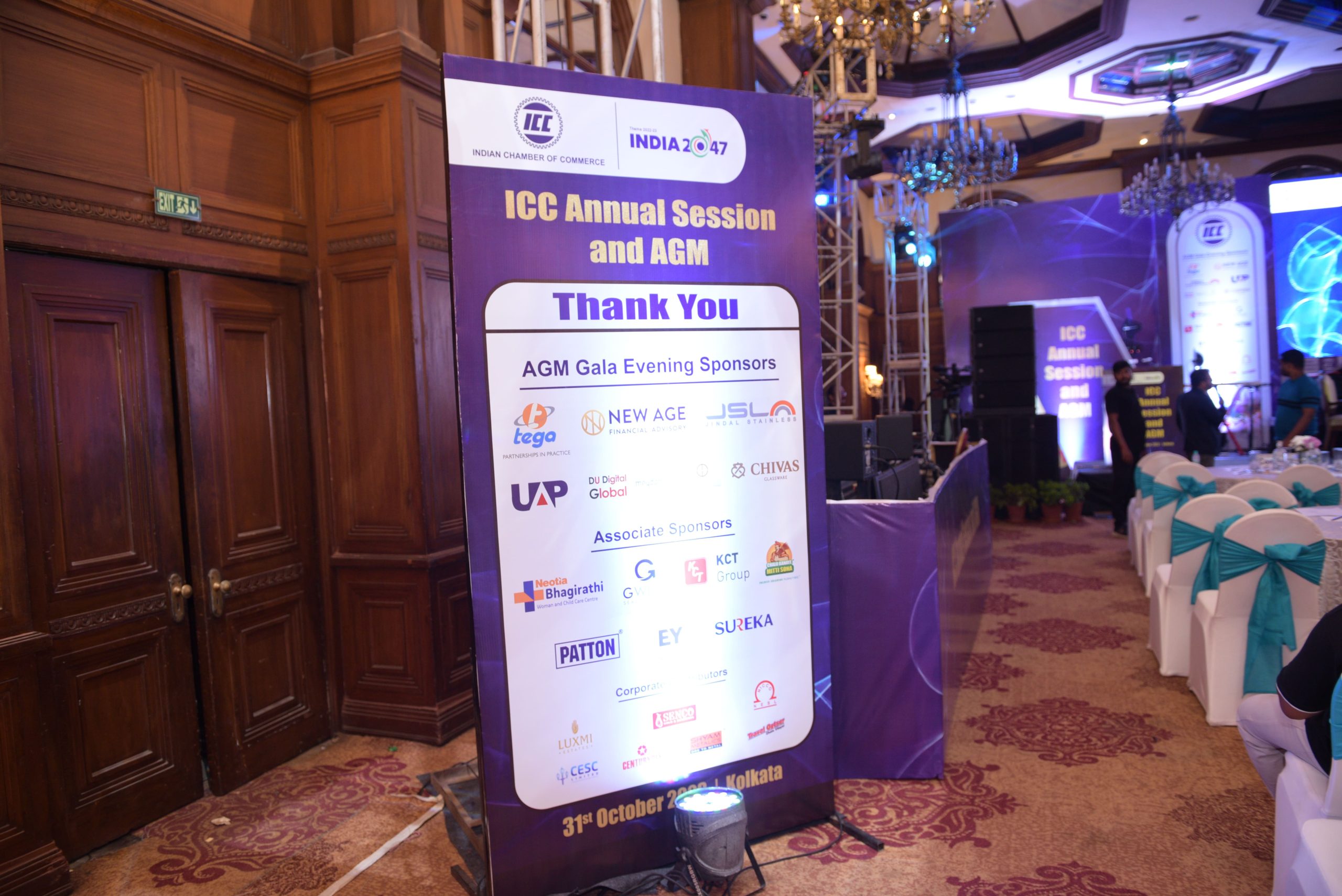 DU Digital Shines as Proud Sponsor of Indian Chambers of Commerce AGM and Annual Session in Kolkata 2023 - Image 72