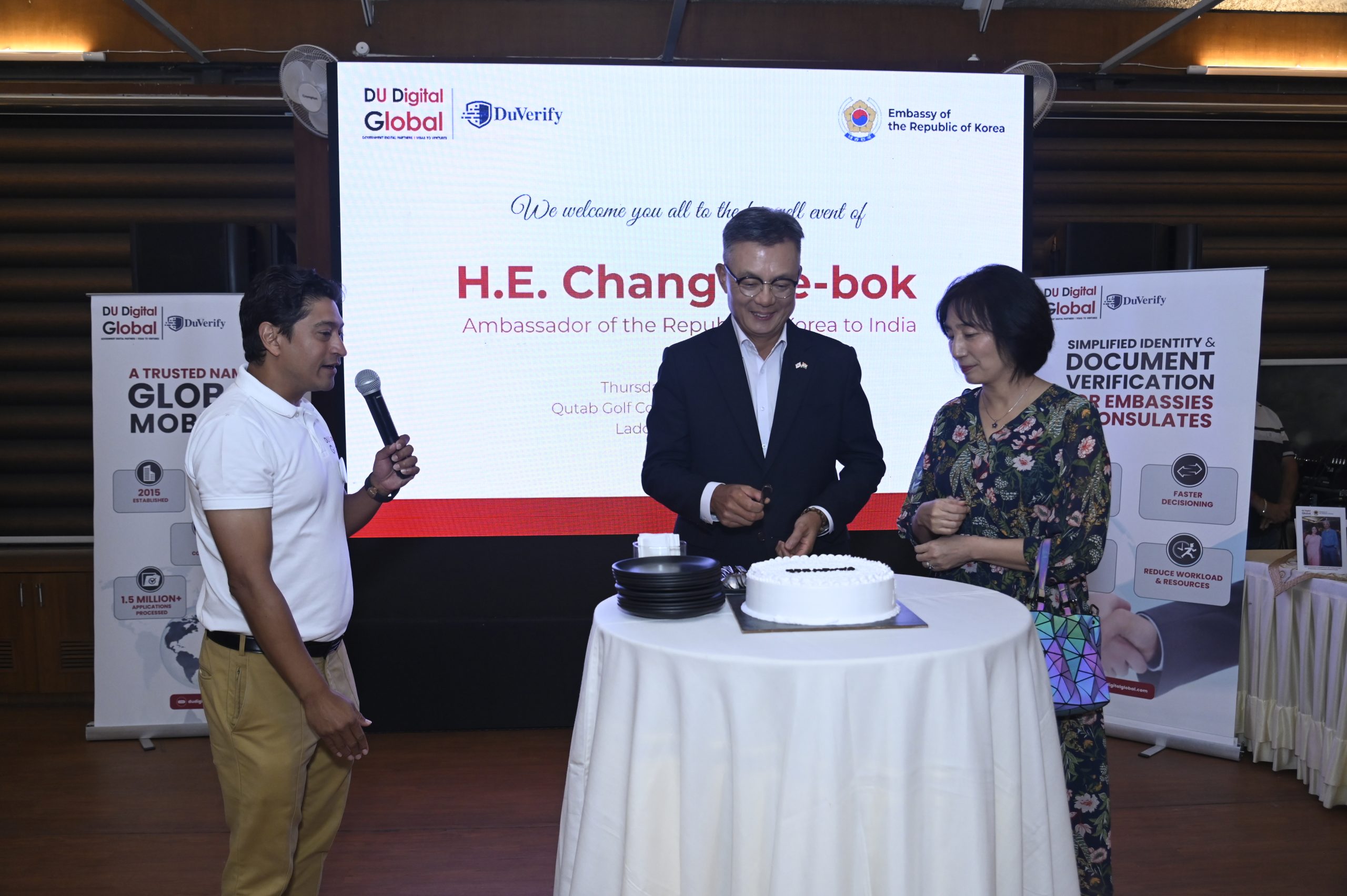 DUDigital Global Extends a Warm Farewell to H.E. Chang Jae-bok, Ambassador of the Republic of Korea to India - Image 5
