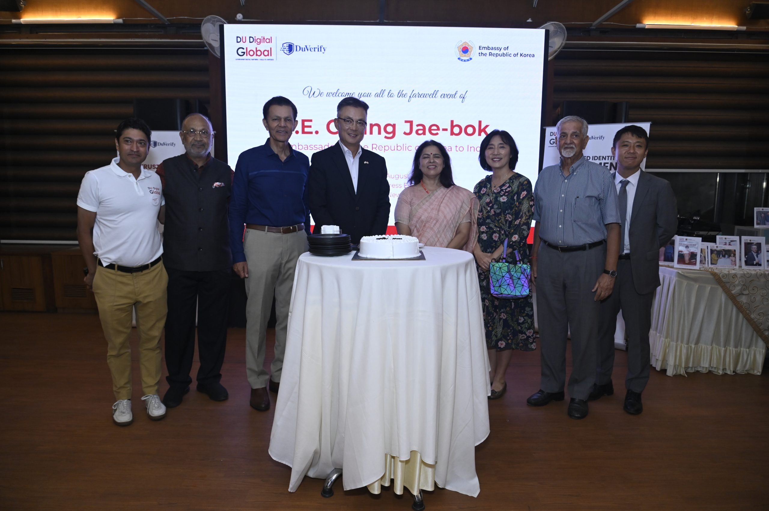 DUDigital Global Extends a Warm Farewell to H.E. Chang Jae-bok, Ambassador of the Republic of Korea to India - Image 4