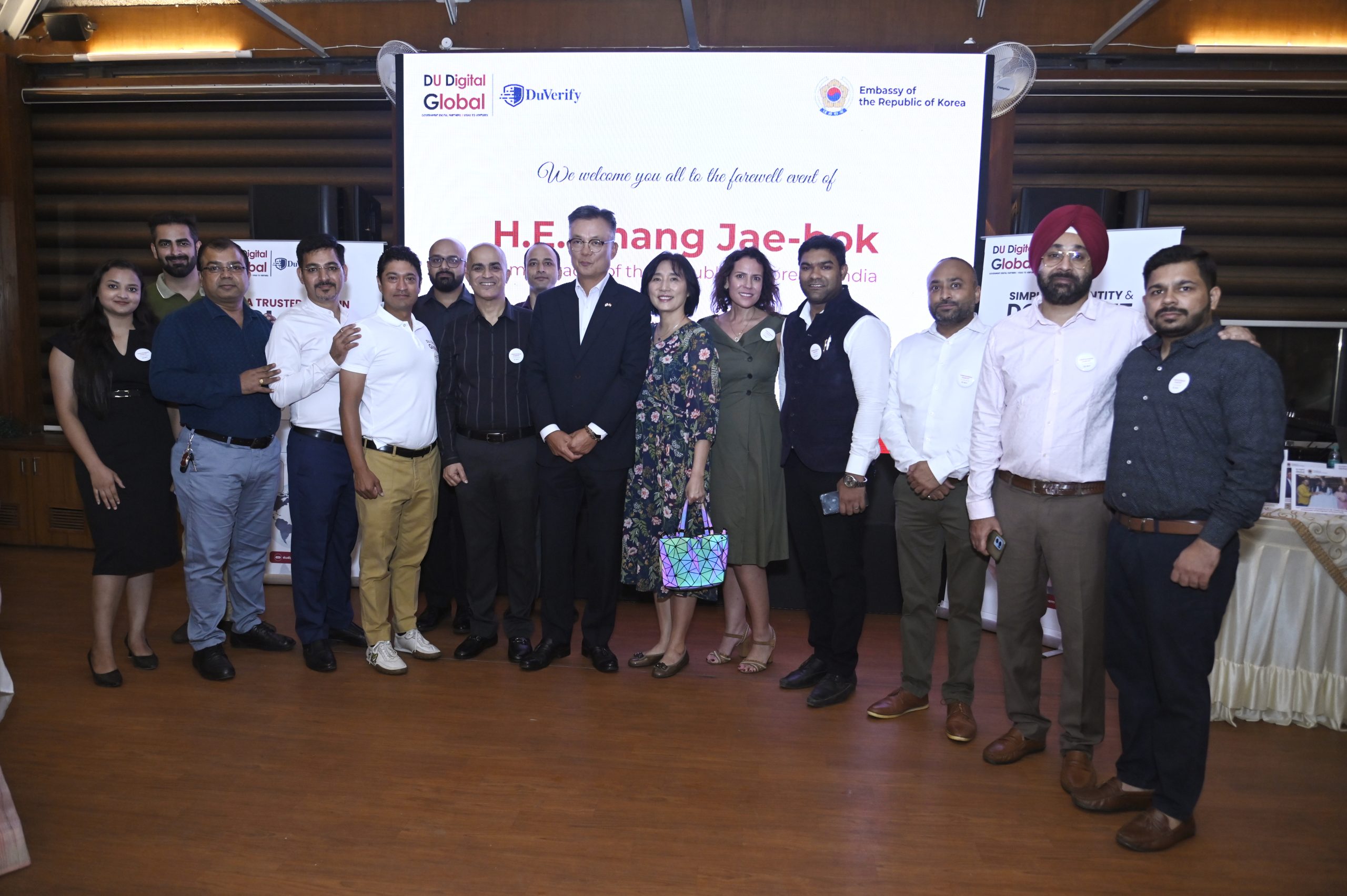 DUDigital Global Extends a Warm Farewell to H.E. Chang Jae-bok, Ambassador of the Republic of Korea to India - Image 7