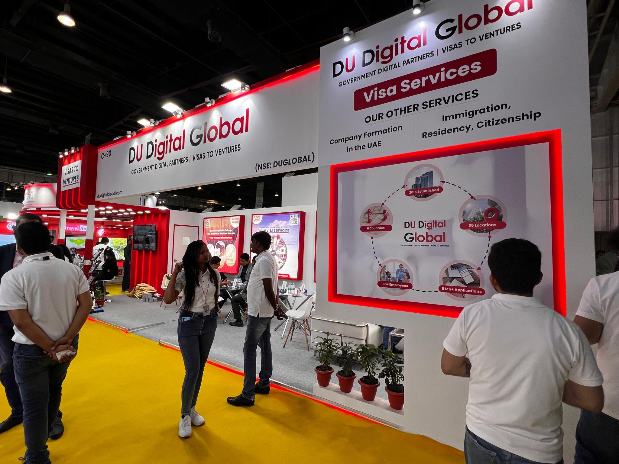 DUDigital Global at its Debut in SATTE 2024 - Image 3