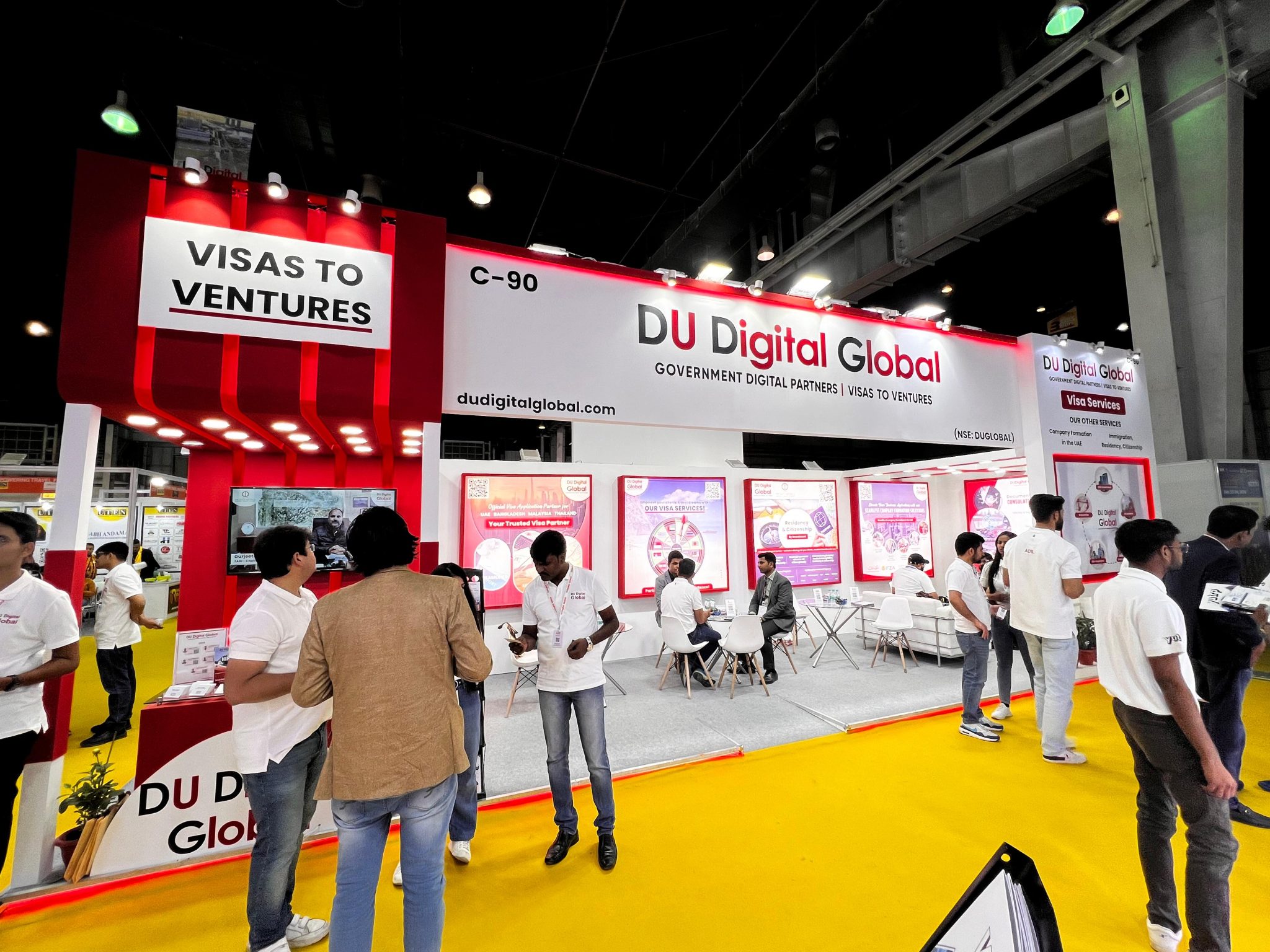DUDigital Global at its Debut in SATTE 2024 - Image 2