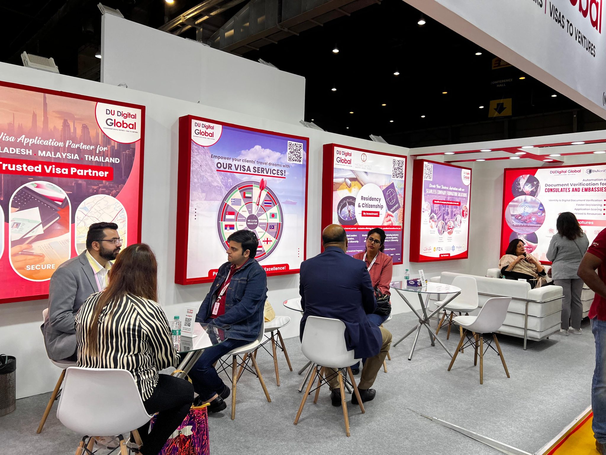 DUDigital Global at its Debut in SATTE 2024 - Image 4
