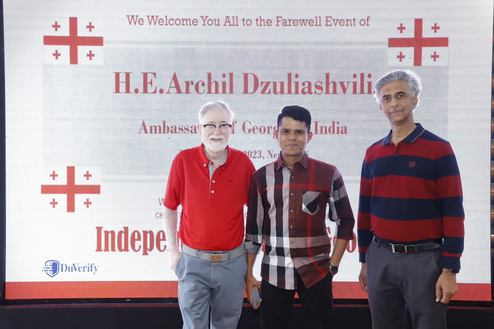 The Farewell Party for H.E. Archil Dzuliashvili - Ambassador of Georgia. The Day started with golf event and then followed by Gala Dinner - Image 3