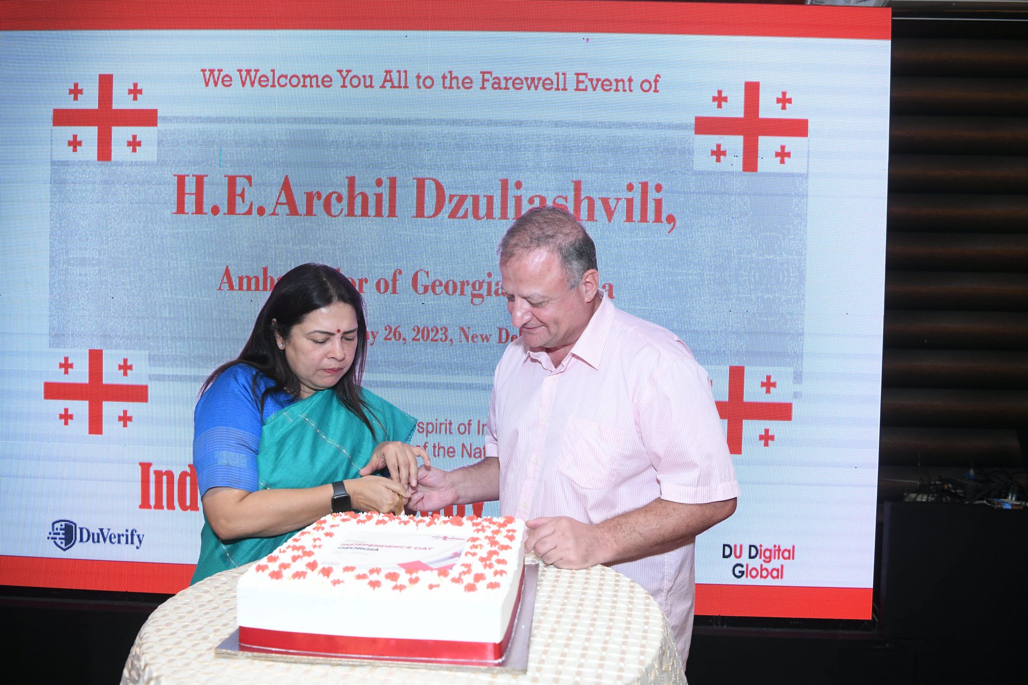The Farewell Party for H.E. Archil Dzuliashvili - Ambassador of Georgia. The Day started with golf event and then followed by Gala Dinner - Image 46