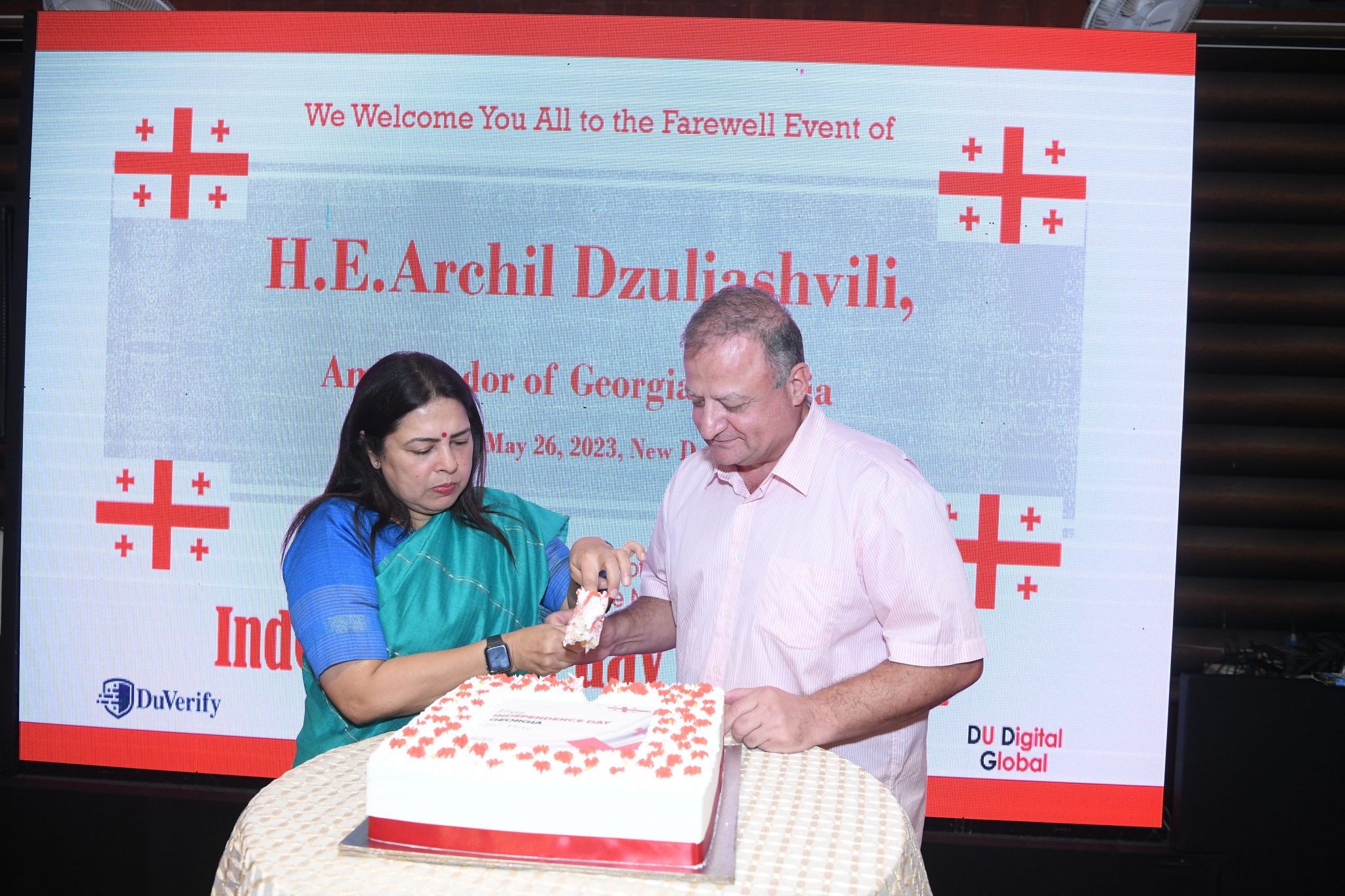 The Farewell Party for H.E. Archil Dzuliashvili - Ambassador of Georgia. The Day started with golf event and then followed by Gala Dinner - Image 48