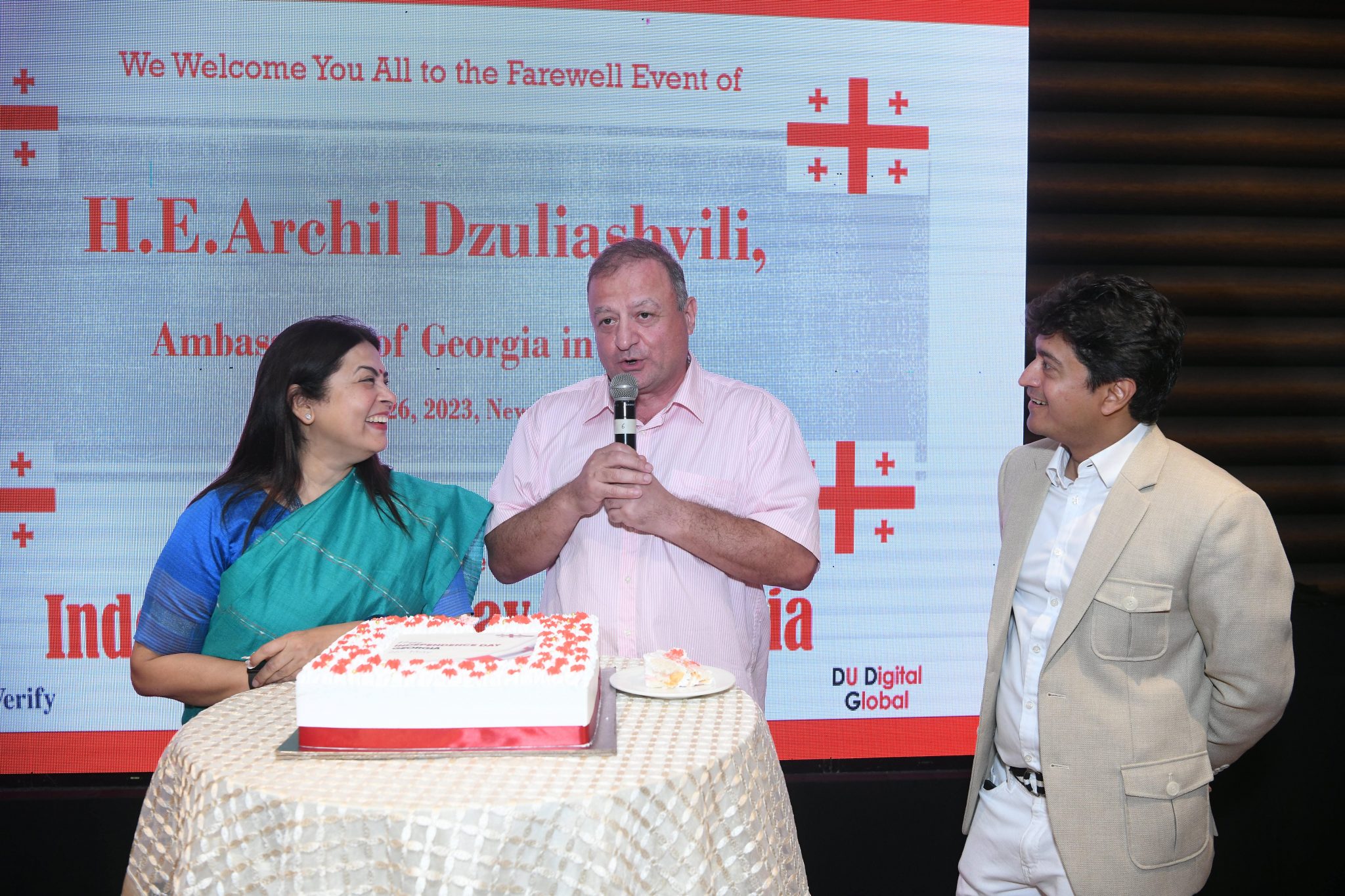 The Farewell Party for H.E. Archil Dzuliashvili - Ambassador of Georgia. The Day started with golf event and then followed by Gala Dinner - Image 50