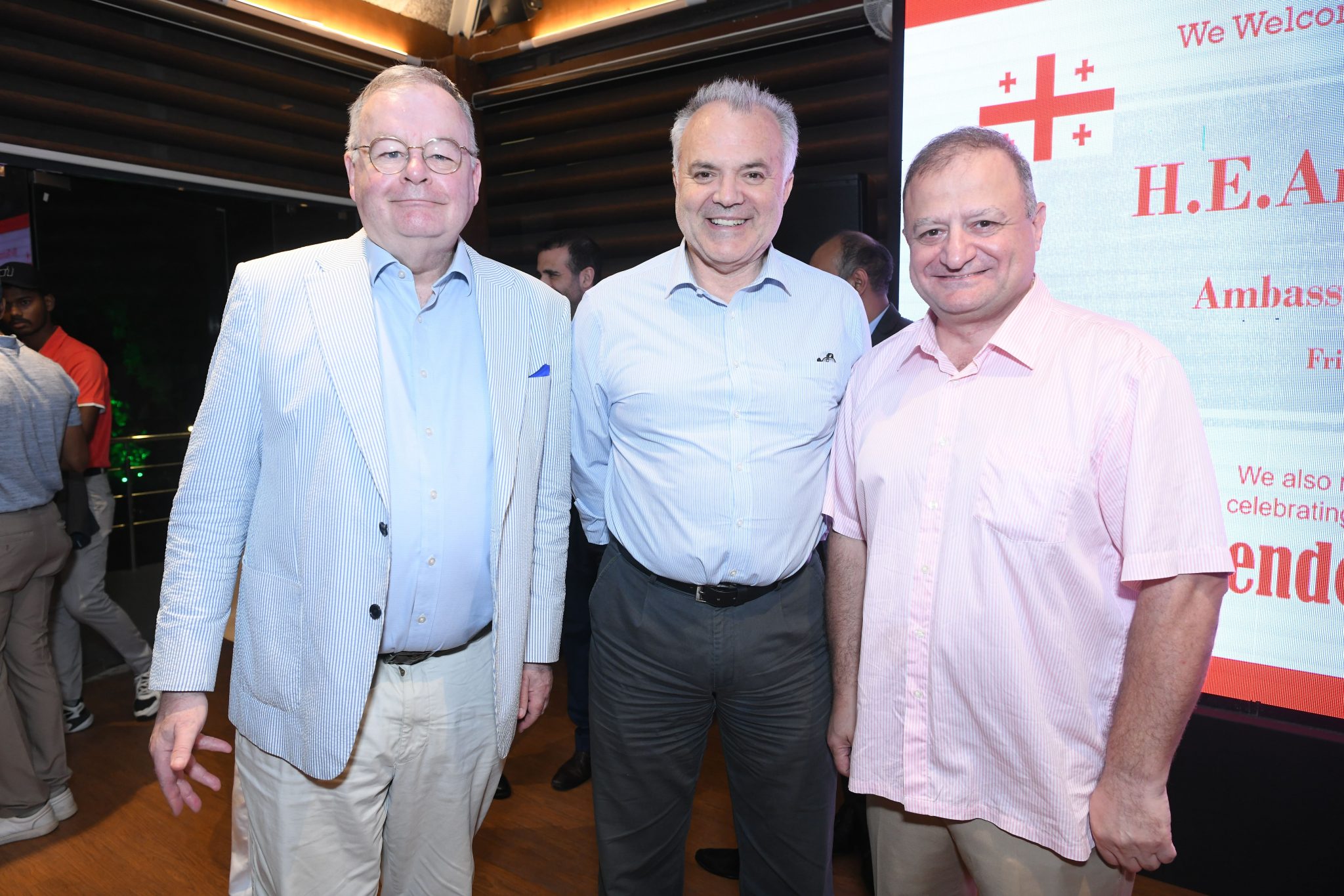 The Farewell Party for H.E. Archil Dzuliashvili - Ambassador of Georgia. The Day started with golf event and then followed by Gala Dinner - Image 80